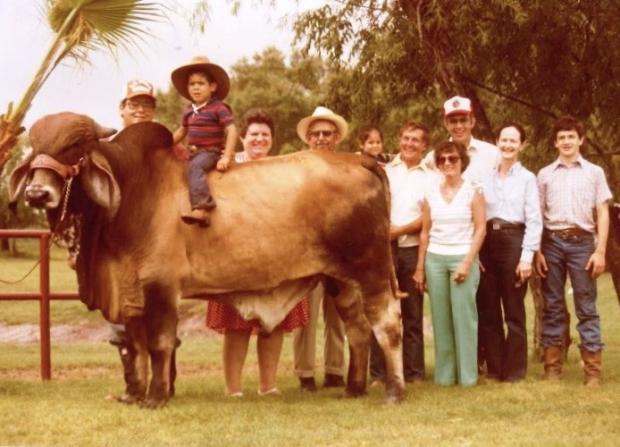 Son with Carlos Jr. on top, Laura, Margaraet Watkins, Garza, Swayne & Westfall family members.