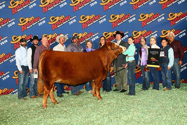 2018 $10,000 San Antonio, FW & Dallas  Champion Jennie Walker daughter for Makenzie Groce