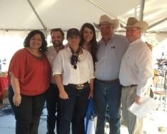 Alfred Muskus Family with ABBA's Armelinda & Chris at International Field Day